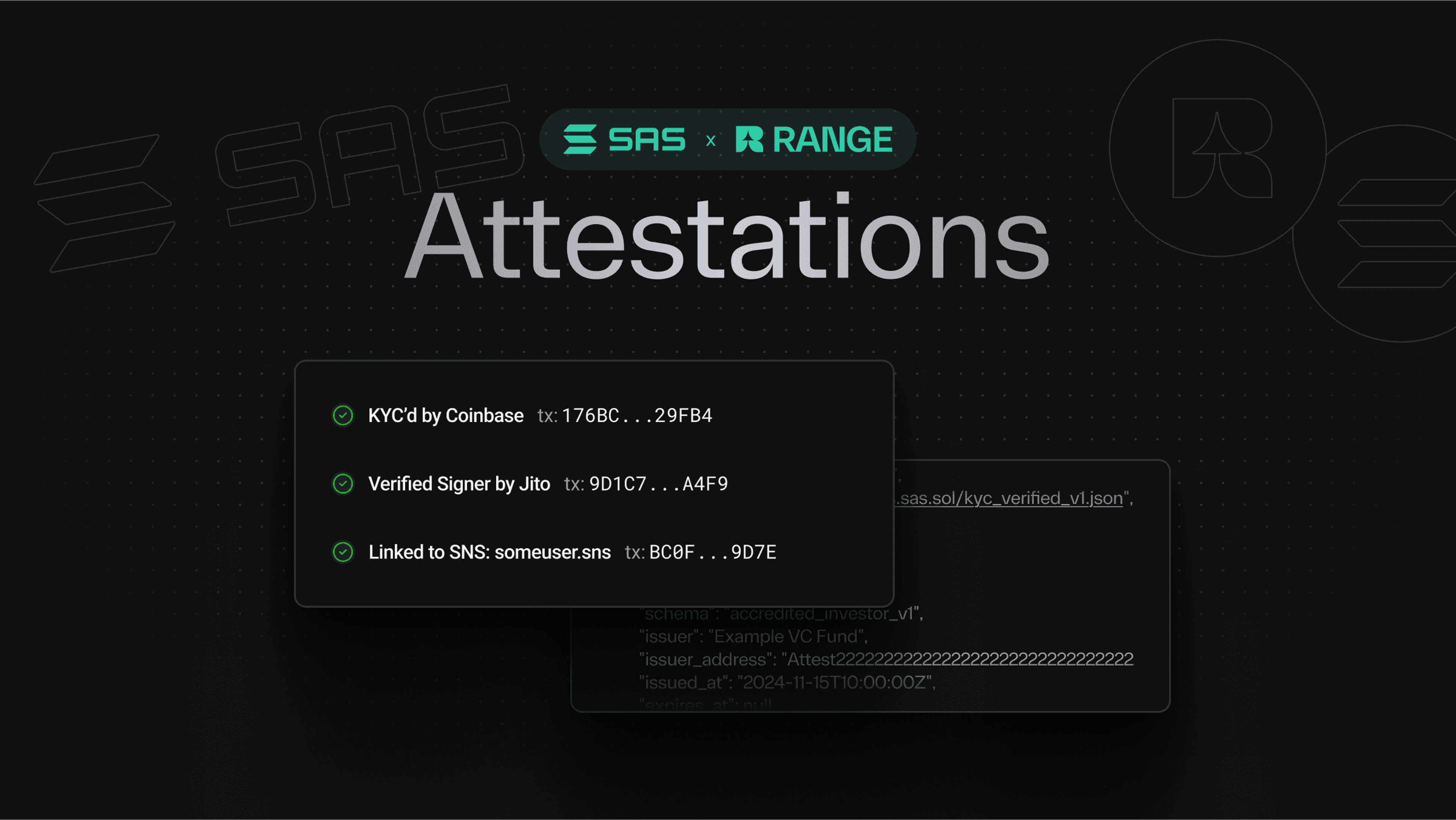Introducing Solana Attestation Service (SAS)