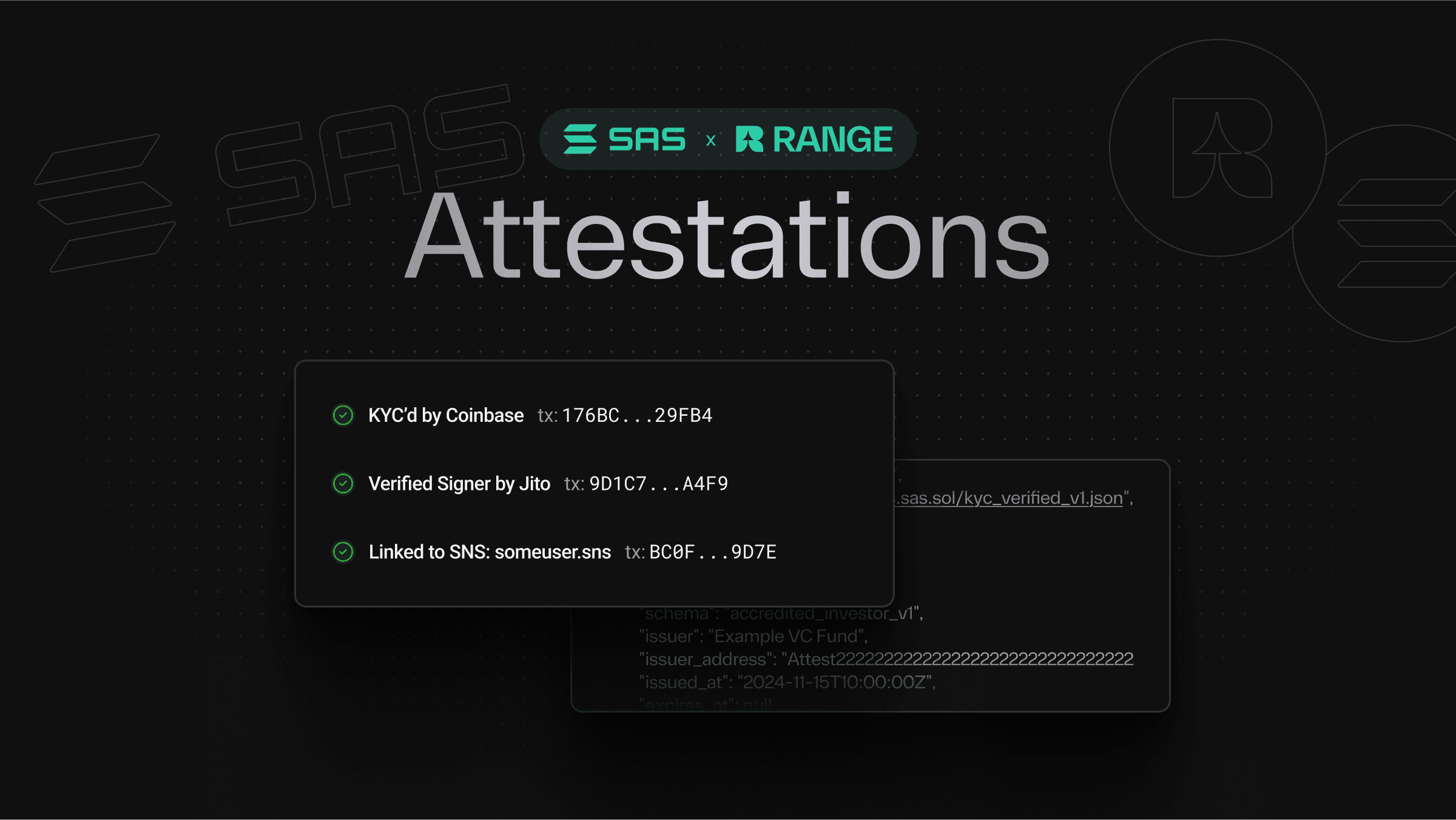 Introducing Solana Attestation Service (SAS)