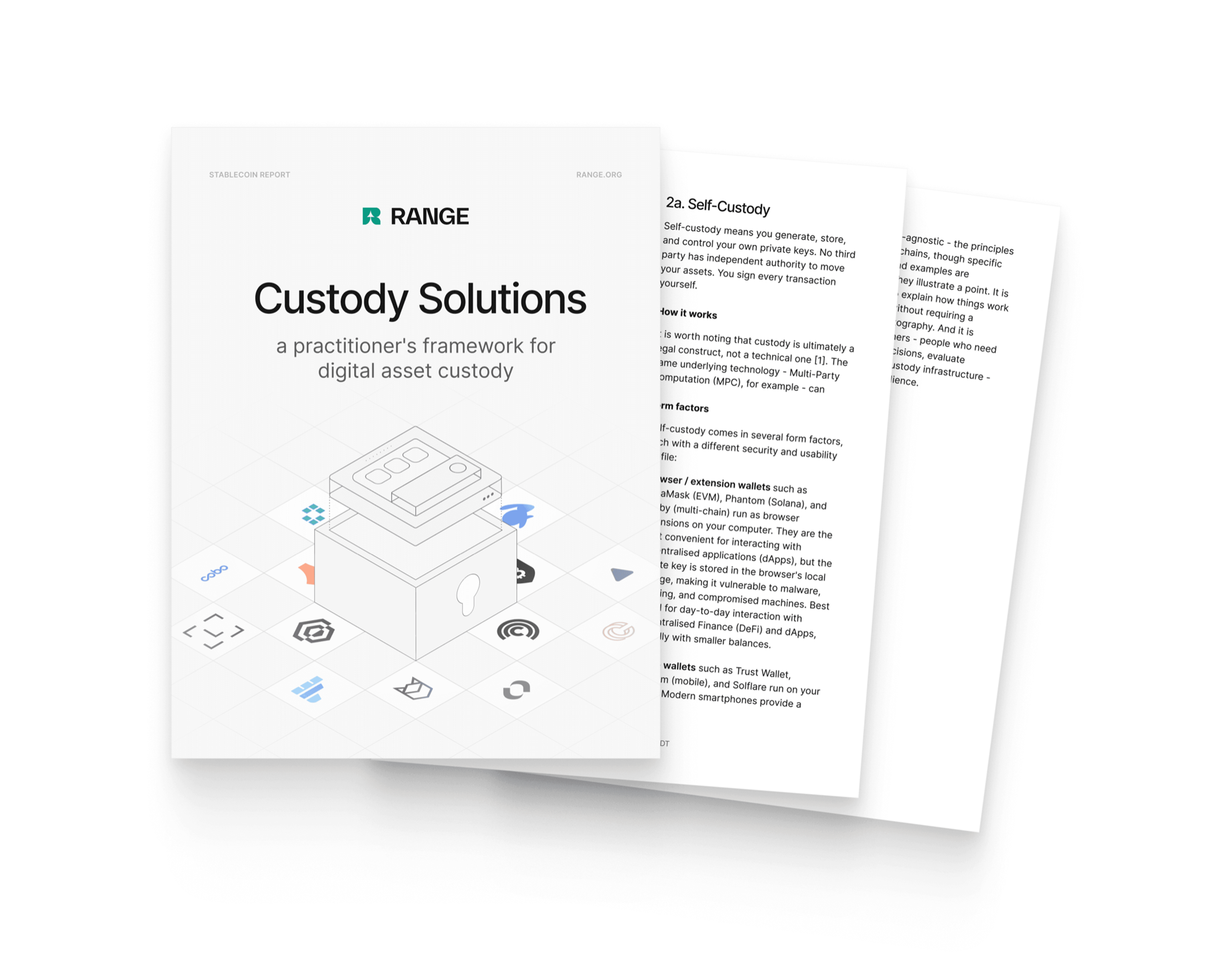 Custody Solutions report cover