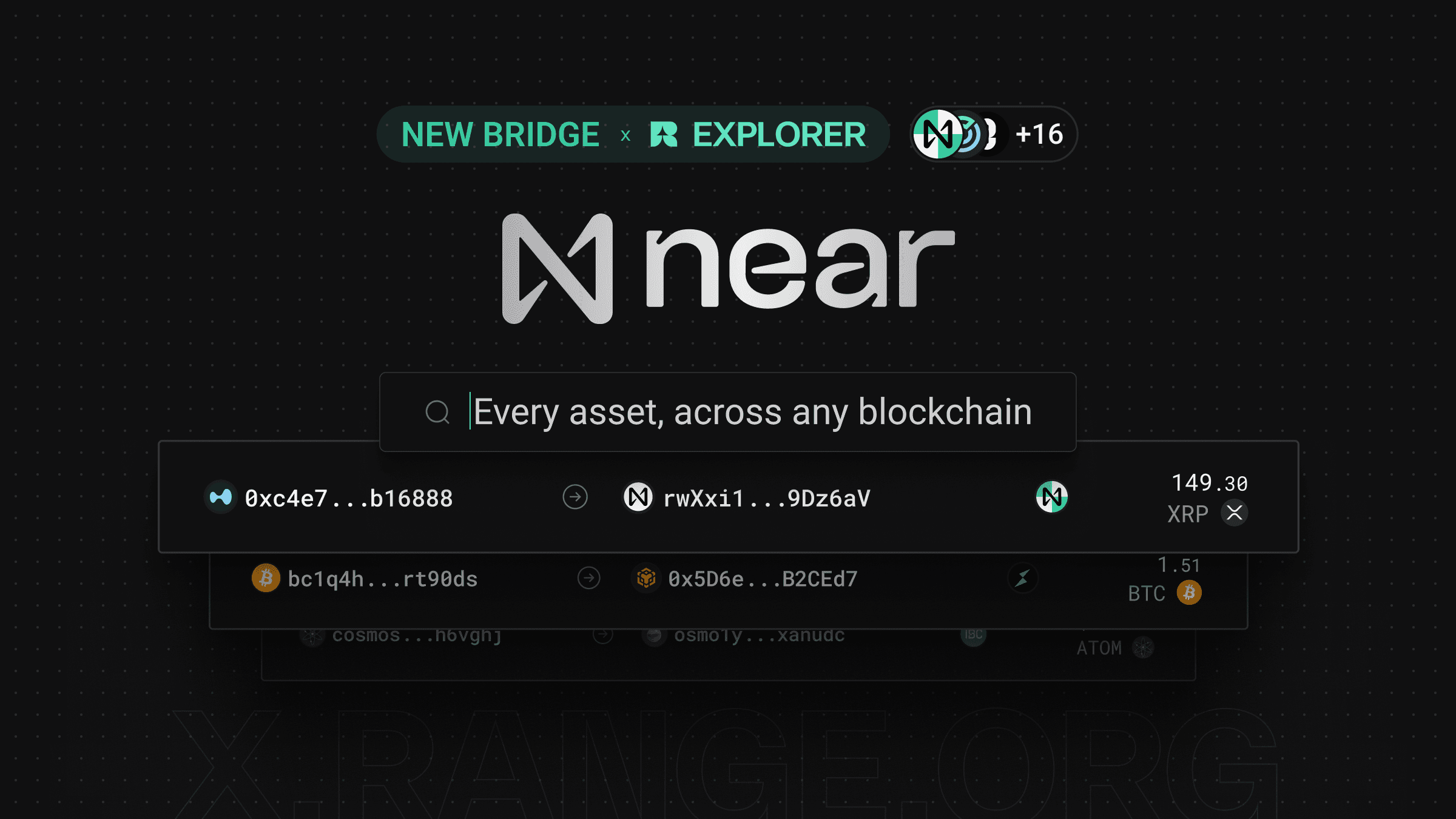 NEAR Intents now live on Range's Cross-Chain Explorer
