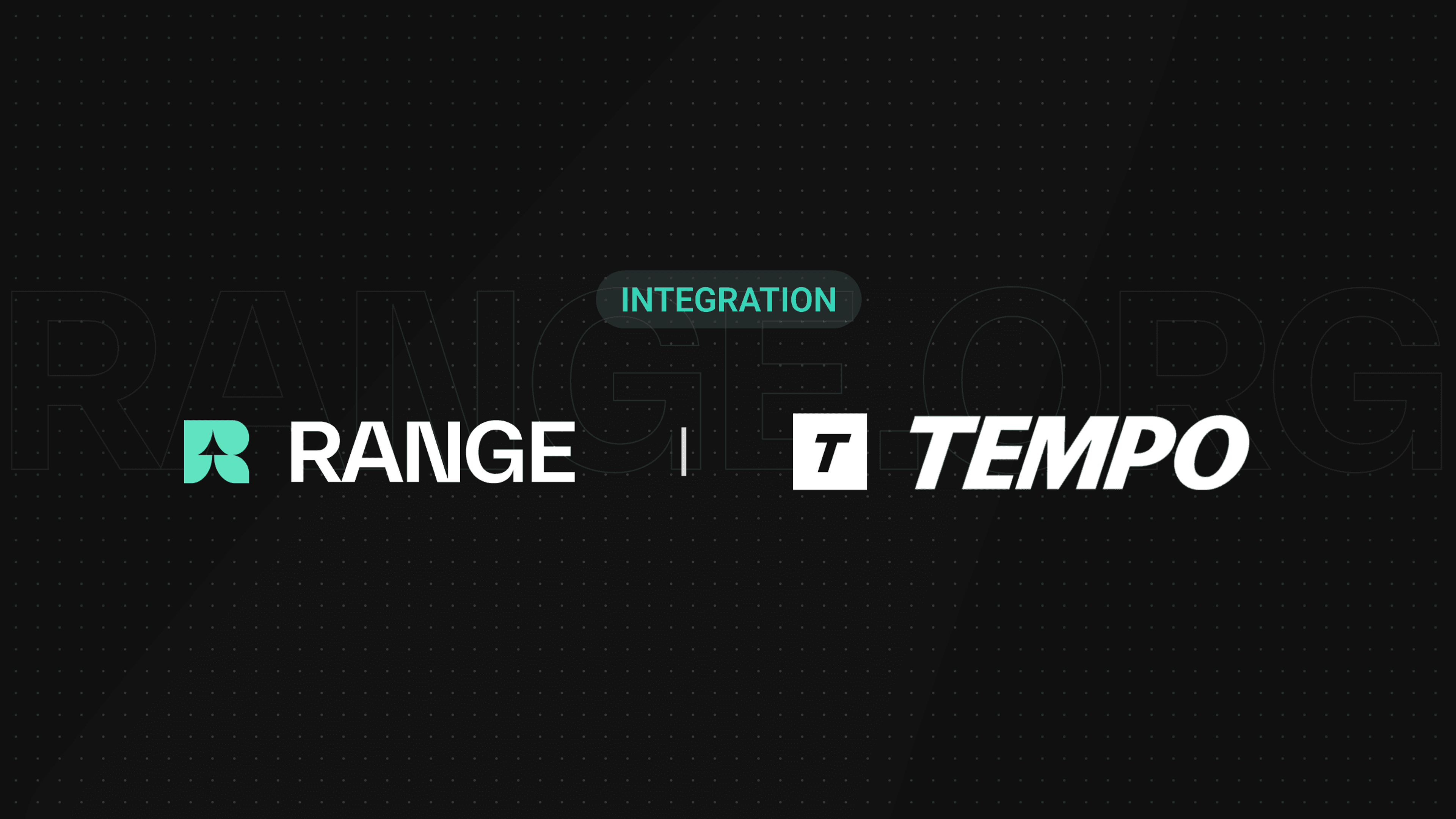 Using Tempo in production: Treasury and risk infrastructure with Range