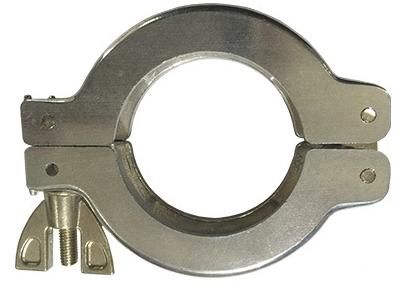 Aluminium quick-release KF vacuum clamp