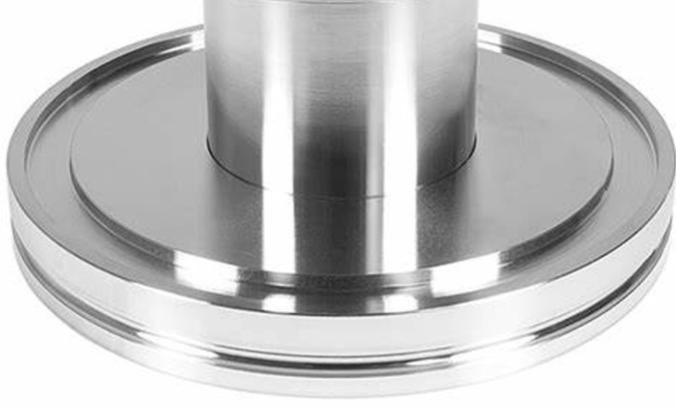 SUS 304 ISO vacuum flange with a weld-stub connection
