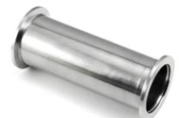 SUS 304 straight vacuum pipe with KF end connections