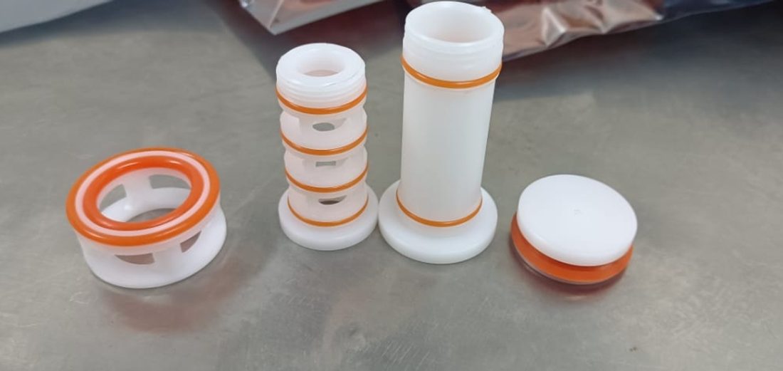 Custom engineered polymer and elastomer sealing components