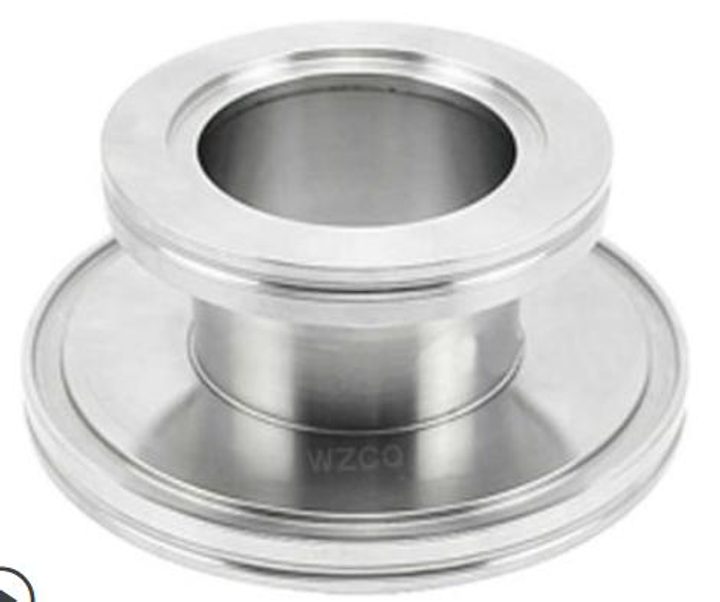 SUS 304 reducer for joining different ISO vacuum flange sizes