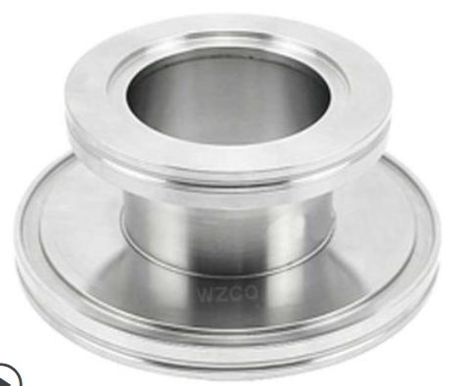 SUS 304 reducer for joining different ISO vacuum flange sizes