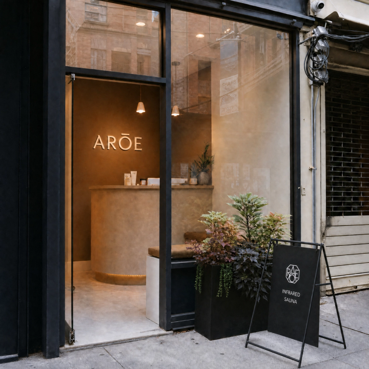 The ARŌE SoHo flagship at 172 Prince Street