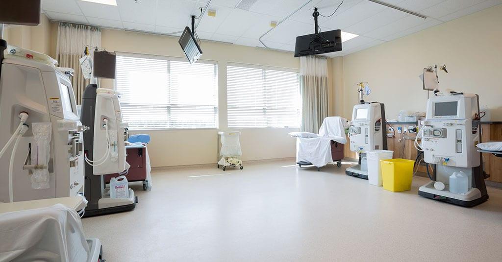Healthcare Facilities investing for the long term in seamless flooring