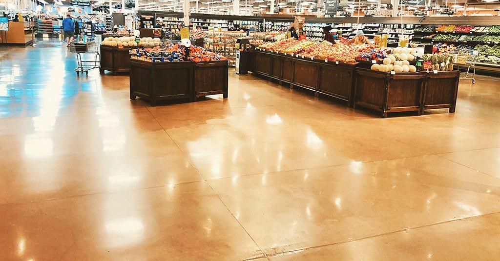 Grocery Store Epoxy Floors
