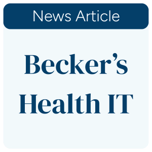 News Article: Becker's Health IT