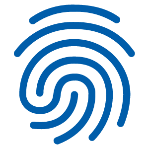 Icon of a fingerprint