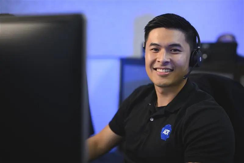 ADT monitoring sales person