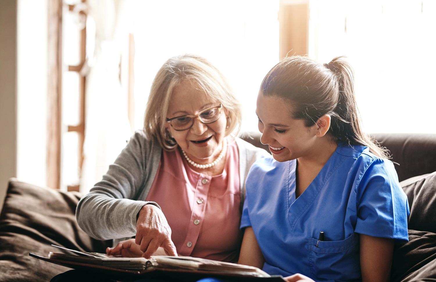 Two personal alarm devices, separate with black and white colours