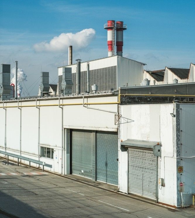 Exterior of a factory