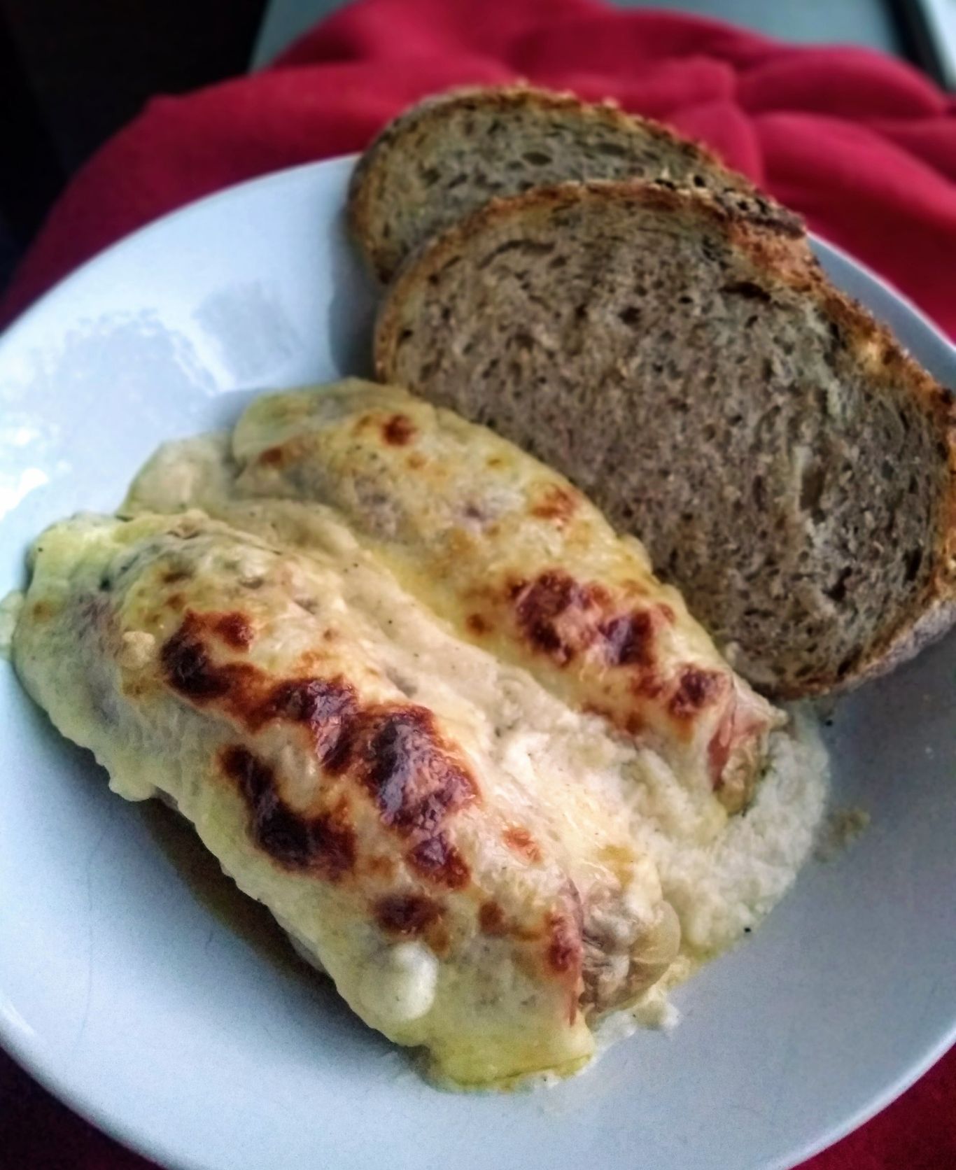Braised Endive and Ham Gratin Peel the Garlic