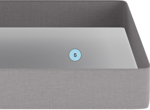 5. ProSupport Foam with Casper Edge Support (Support Layer)