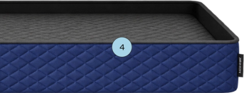 4. 7.5″ Premium Support Layer (High-Density Memory Foam Base)
