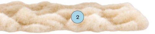 2. 3.75" Dunlop Latex (Comfort Layer)