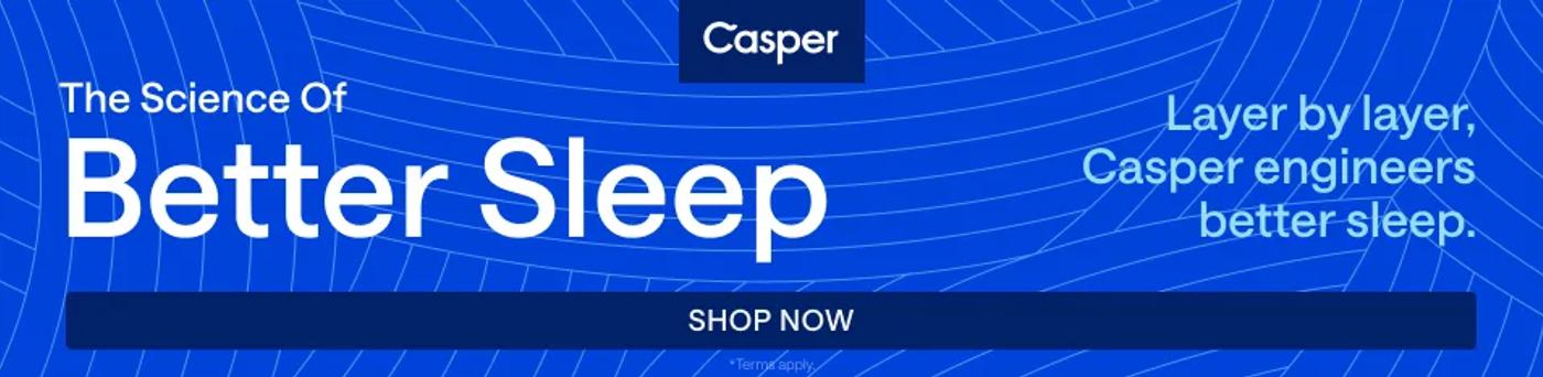 The Science of Better Sleep — layer by layer, Casper engineers better sleep