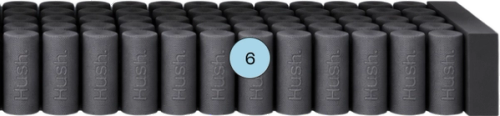 6. Foam Encased Pocket Coils