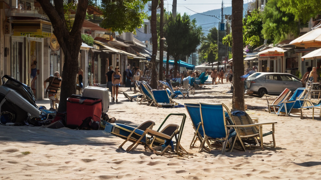 Marmaris'te İngiliz turist ailesini darp etti — Turizm
