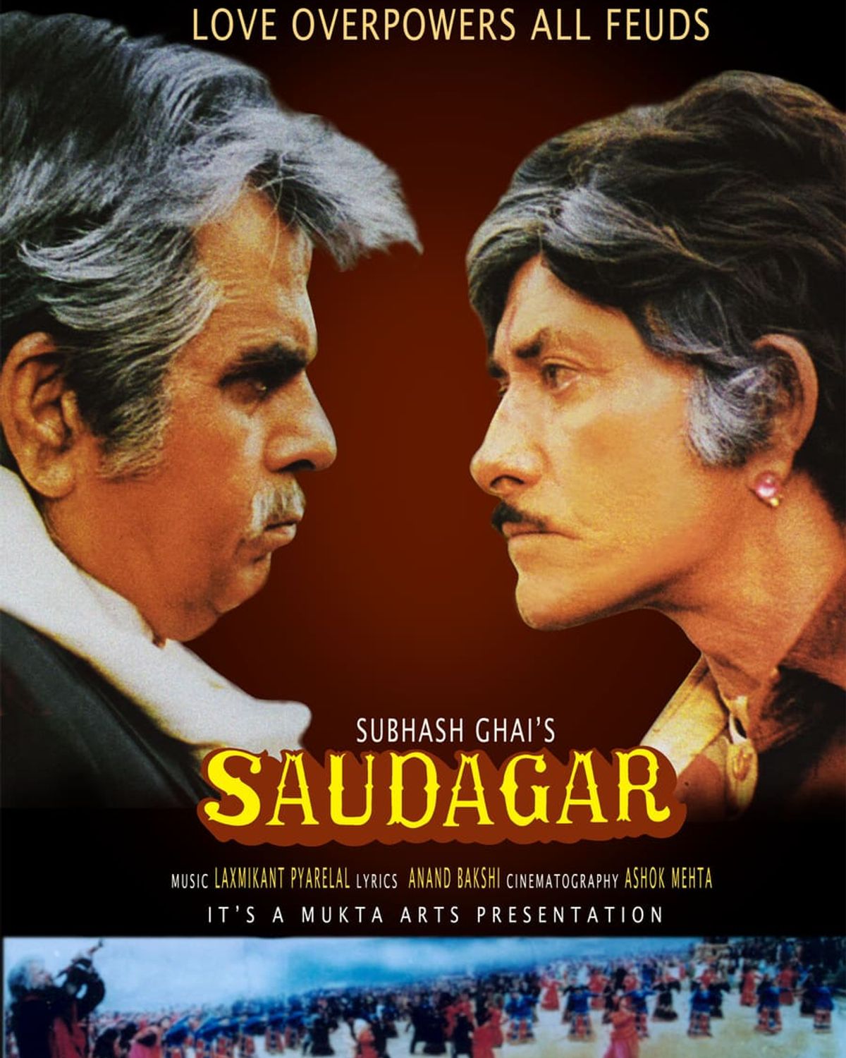 Saudagar Movie Poster