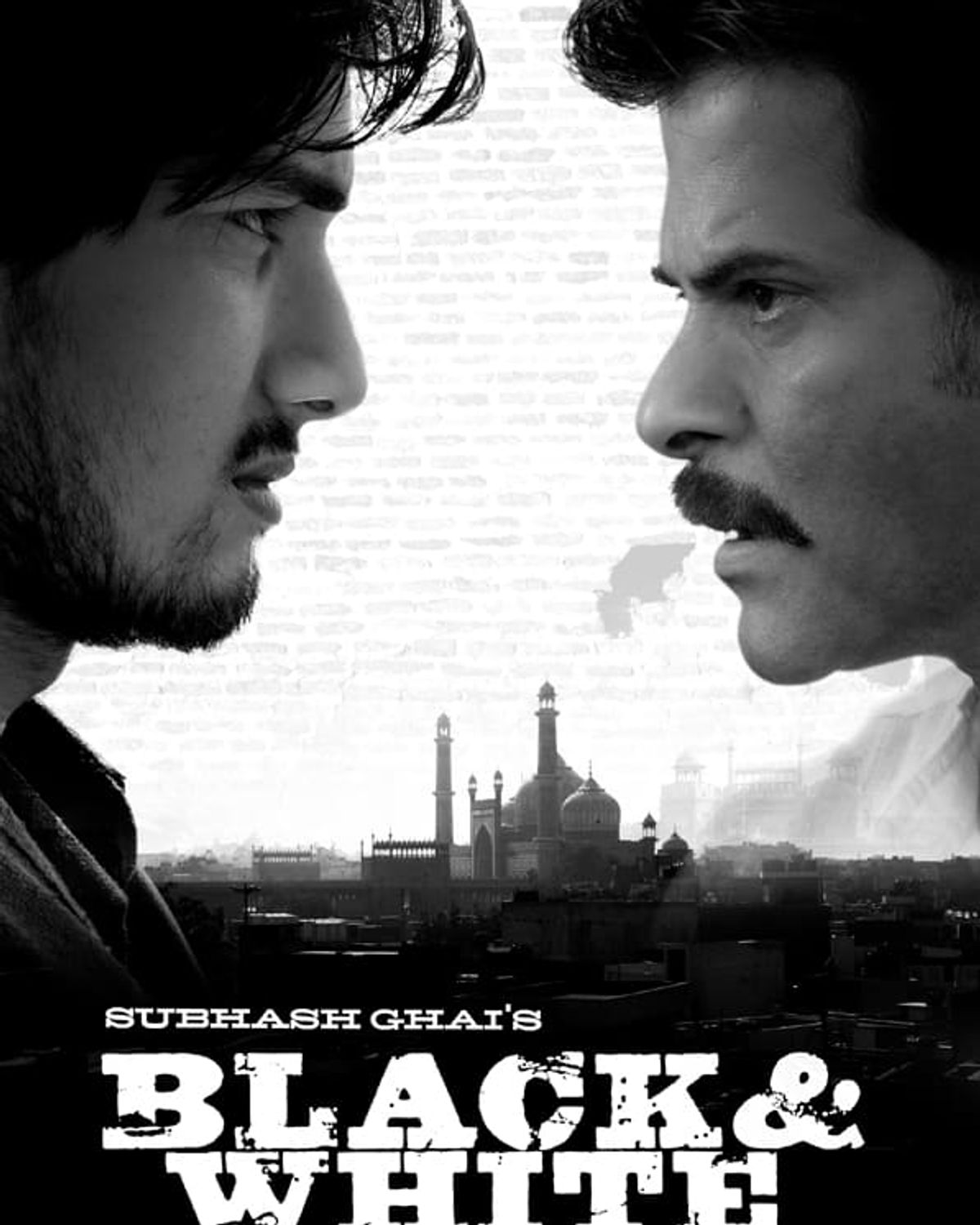 Black and White Movie Poster