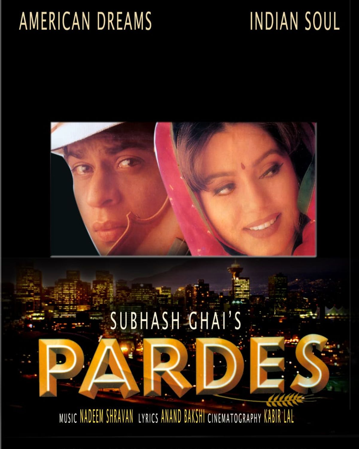 Pardes Movie Poster