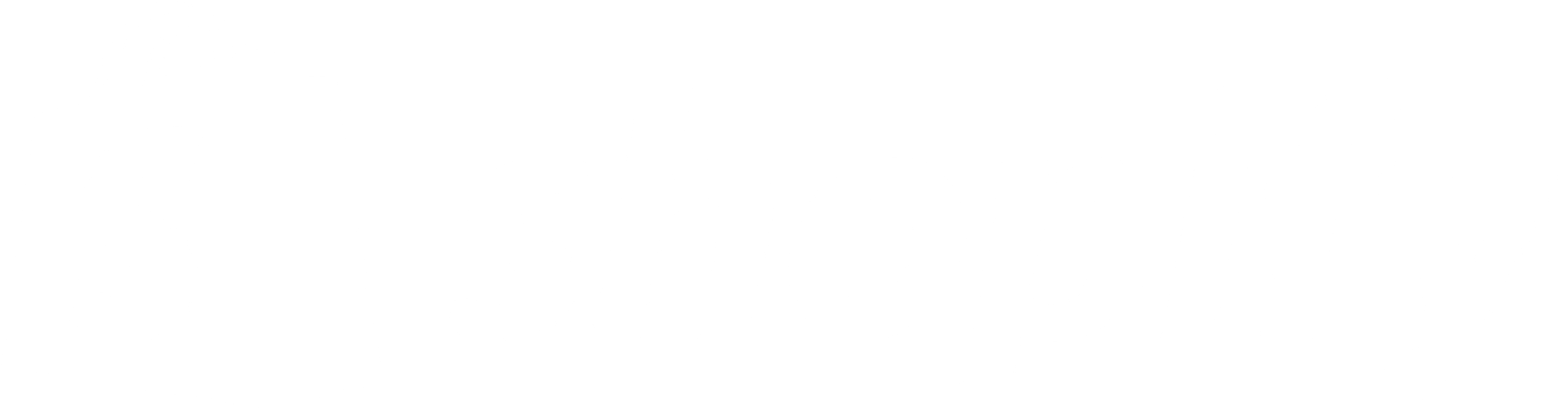 Shopify logo in white on a transparent background