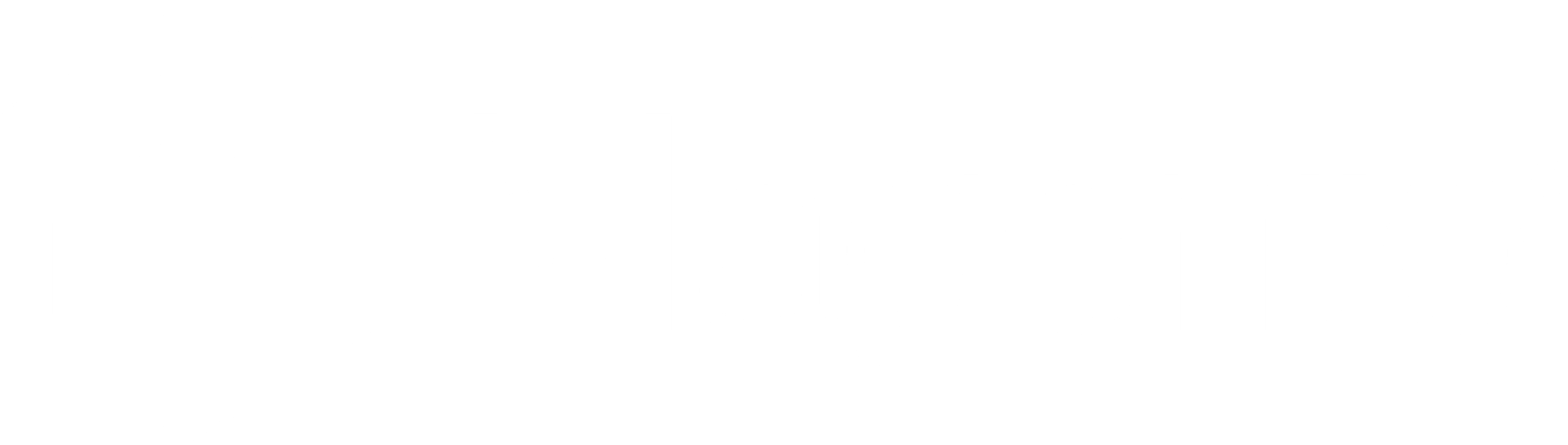 Magento logo in white on a transparent background