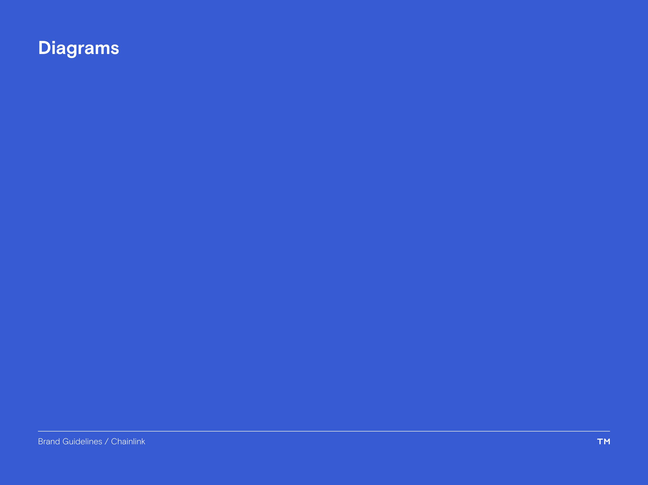 Chainlink brand guidelines diagrams