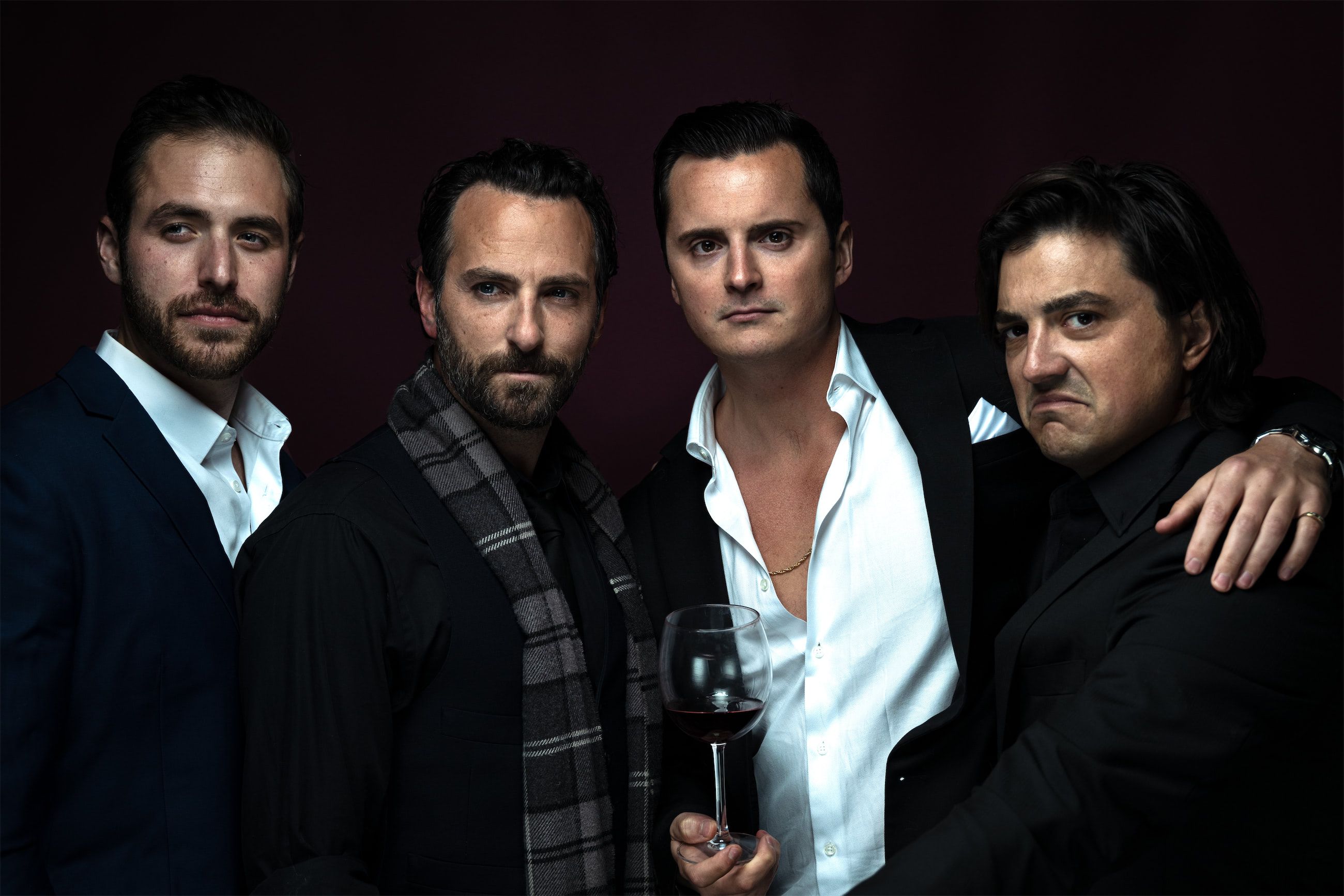 The neighborhood men.