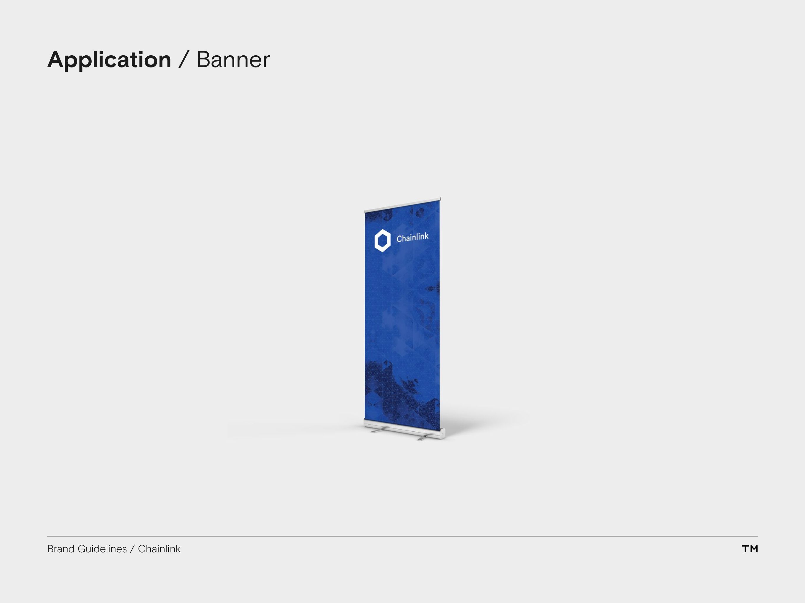 Chainlink brand guidelines banner