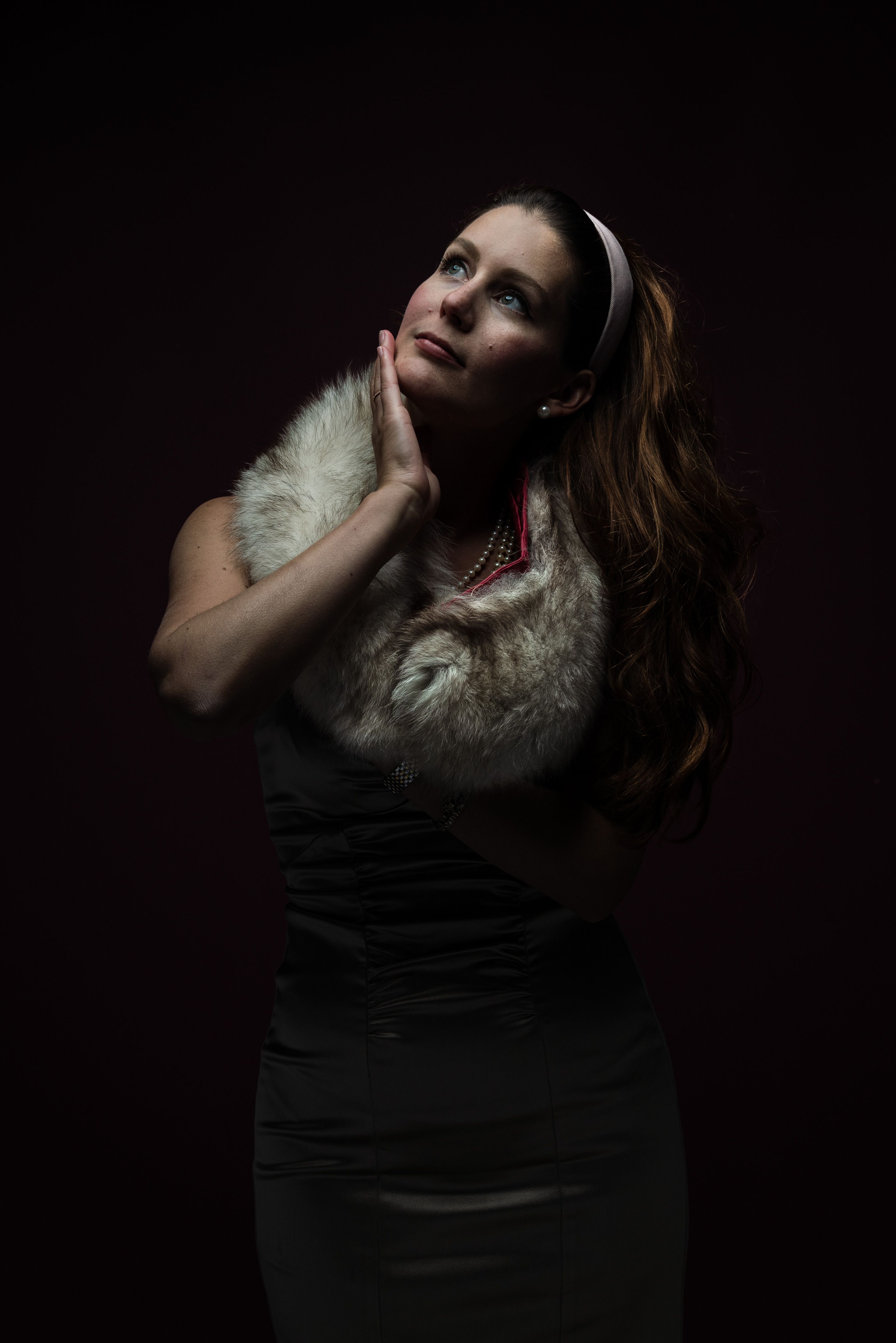 Aubrey looking bonkers