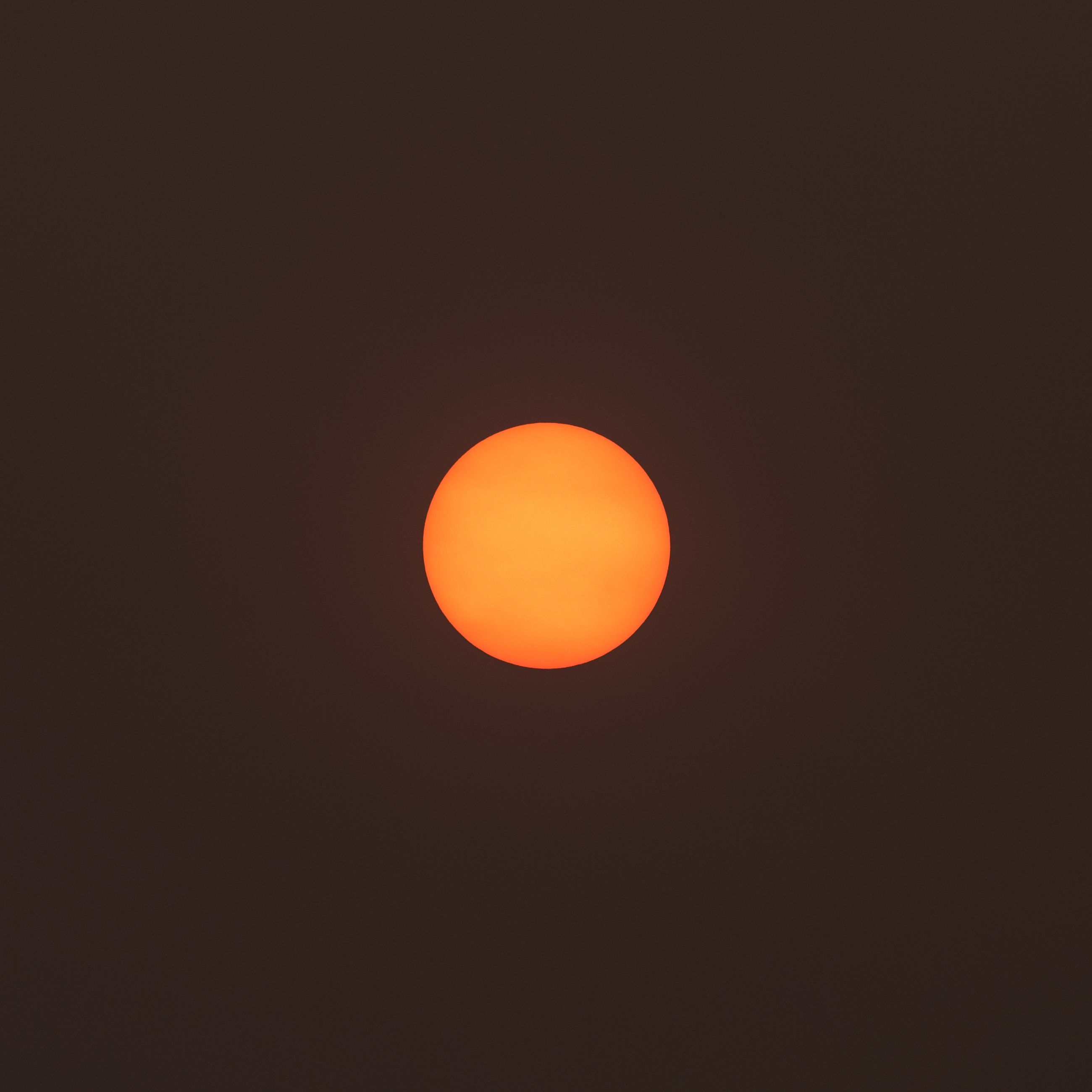 9/11 @ 7:31am. 69 degrees. Smokey.