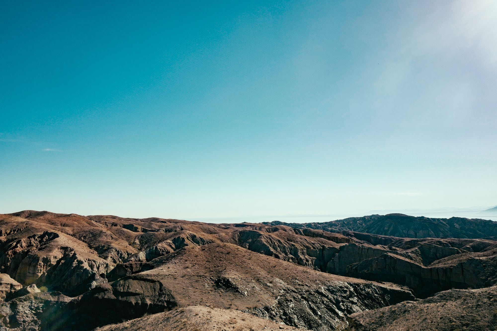 Looking towards the Salton Sea.