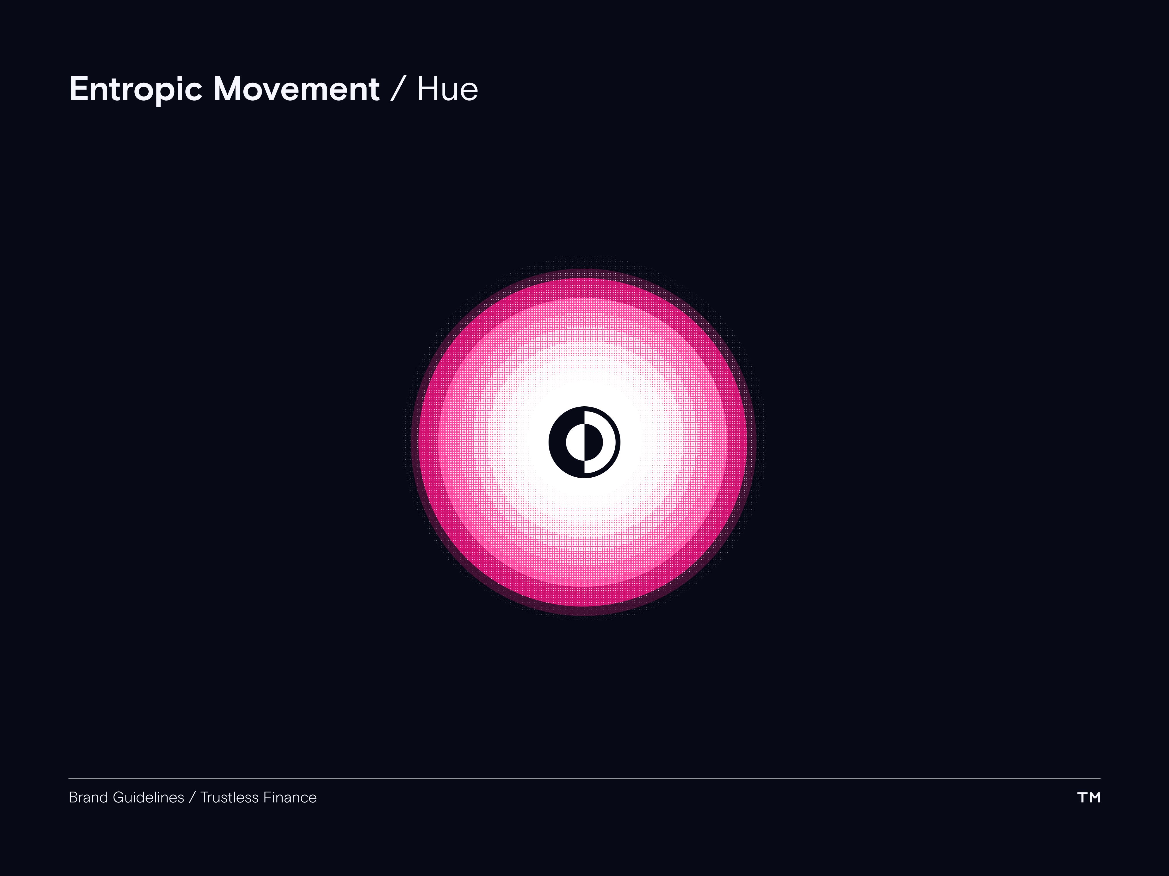 Trustless Finance Brand Guidelines hue ball