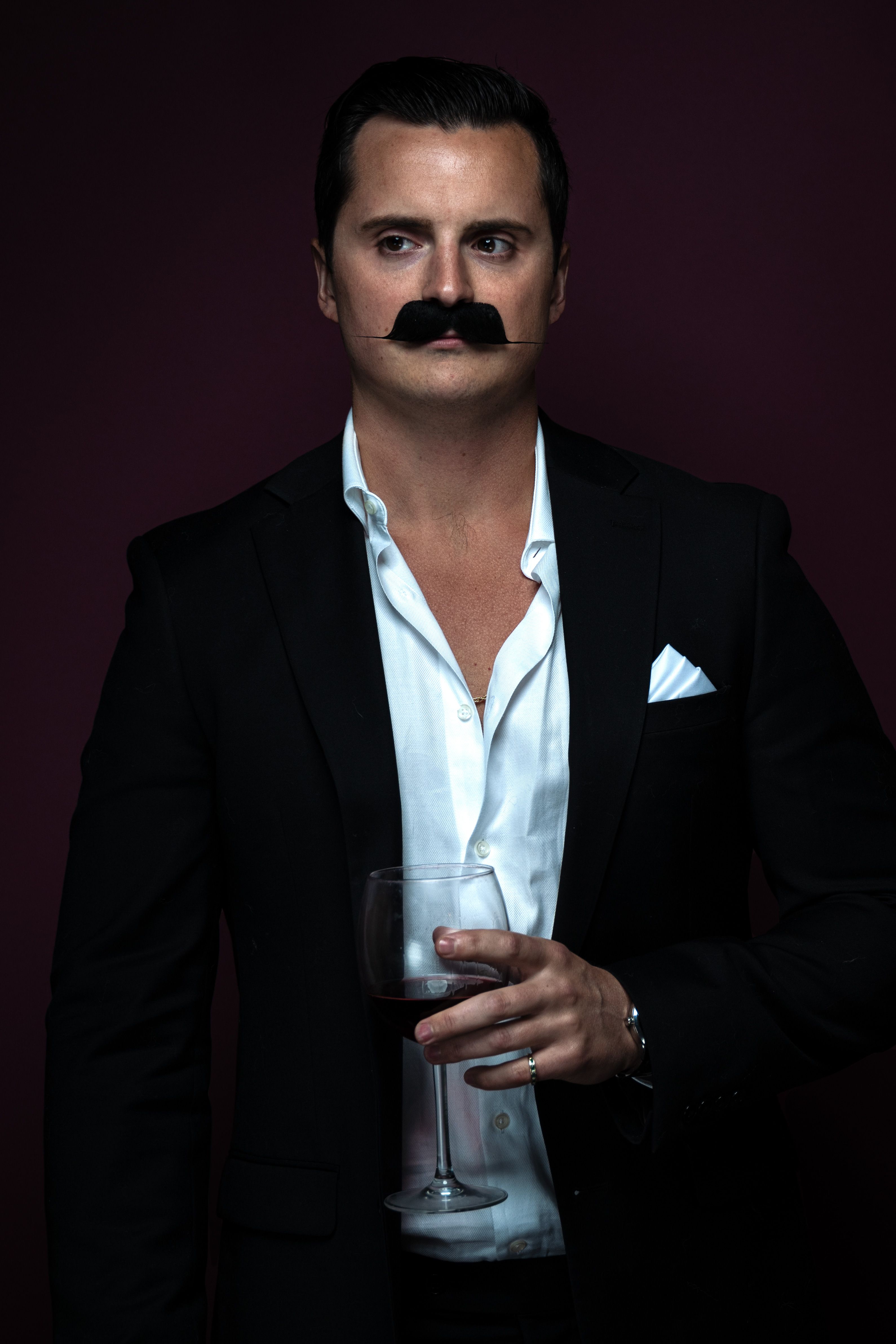 John looking like someone farted.