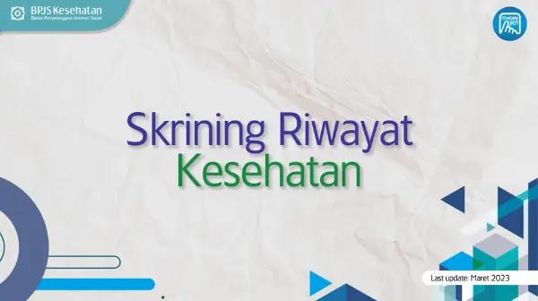 Skrining Riwayat Kesehatan - Aplikasi JKN Mobile - Klinik Pratama Pradhana