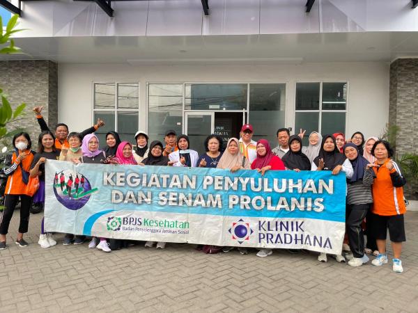 Peserta Kegiatan Penyuluhan dan Senam Prolanis