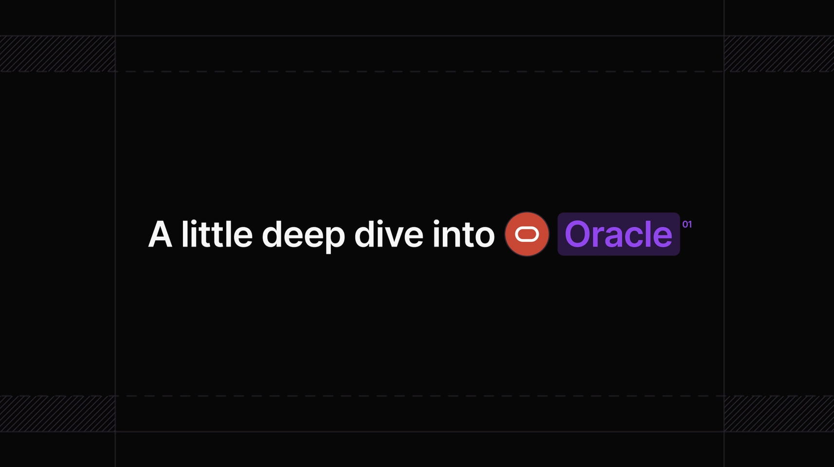 Oracle logo on a dark background with the Elfa logo and the subtitle Selling Shovels on Credit