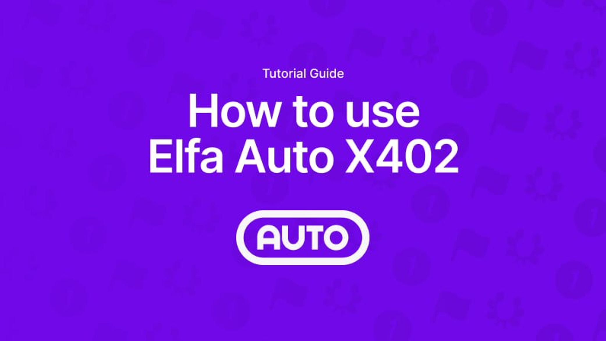 Tutorial Guide: How to use Elfa Auto x402 with Claude Code