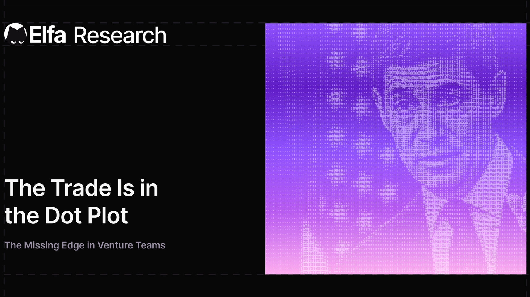 Elfa Research: The trade is in the dot plot