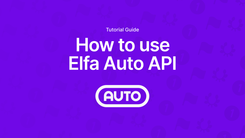 Tutorial Guide: How to use Elfa Auto API with Claude Code