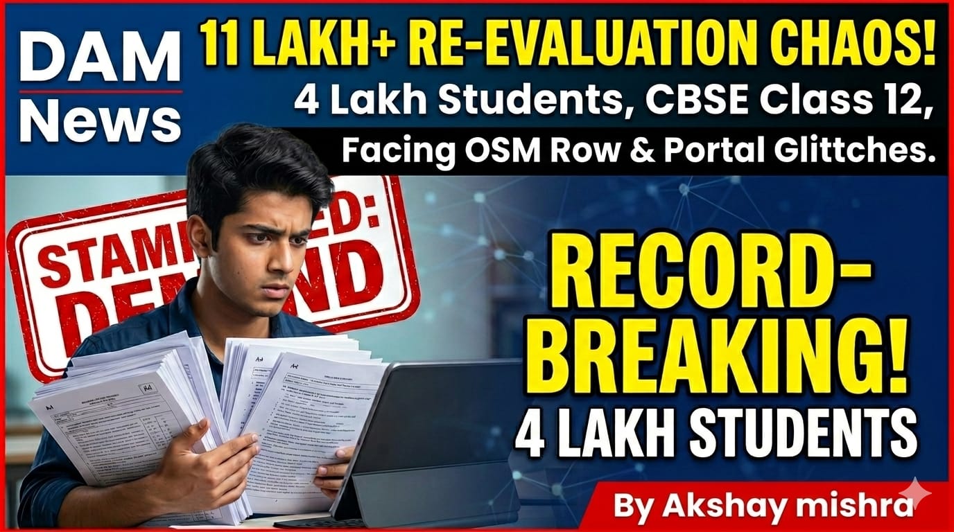 Massive Spike! Students Demand Re-Evaluation and Photocopies of Over 11 Lakh Answer Sheets This Year