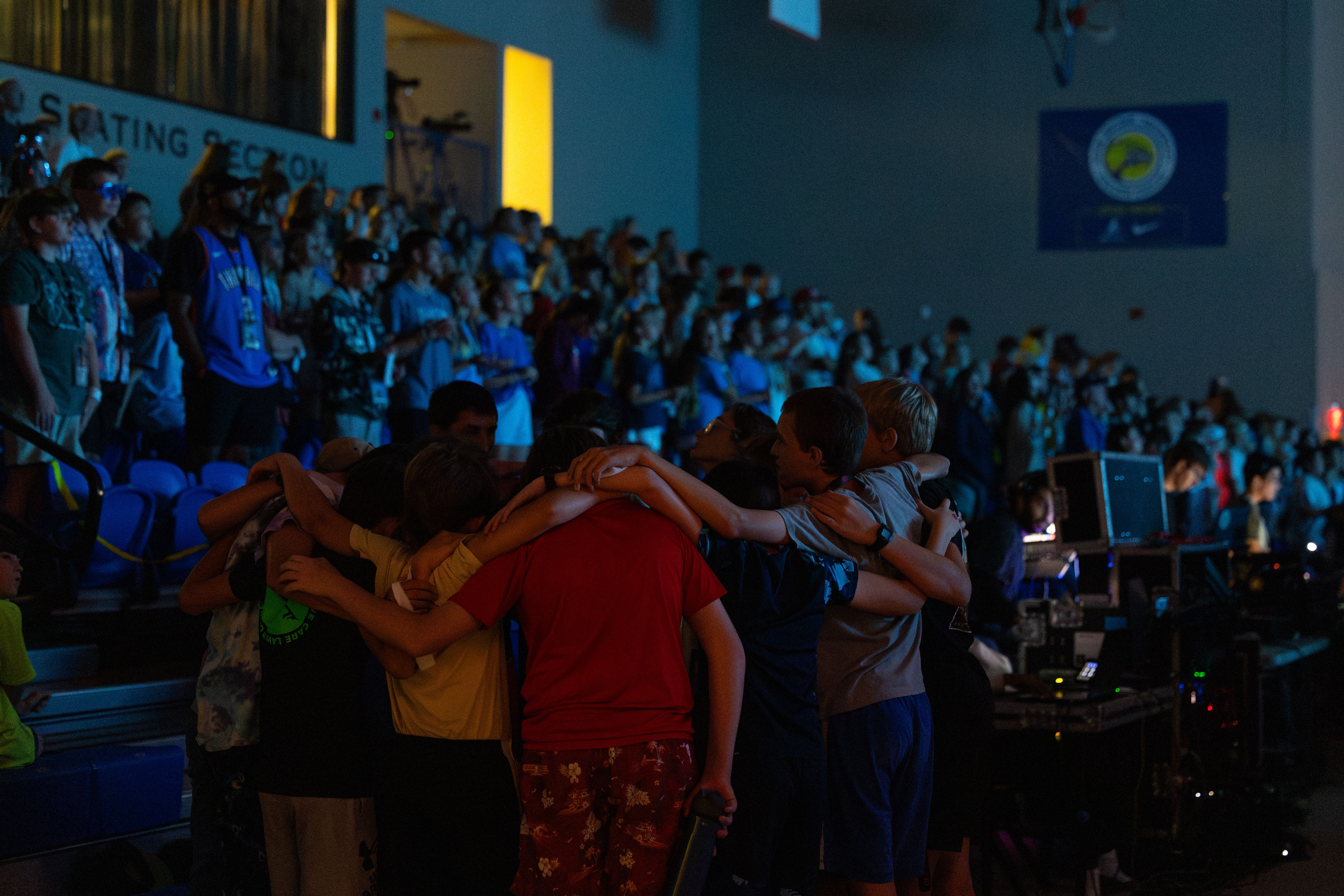 Seven large-group sessions