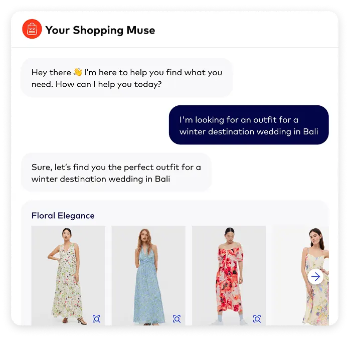 Dynamic Yield Shopping Muse