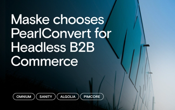 Maske chooses PearlConvert for Headless B2B Commerce Maske chooses PearlConvert for Headless B2B Commerce