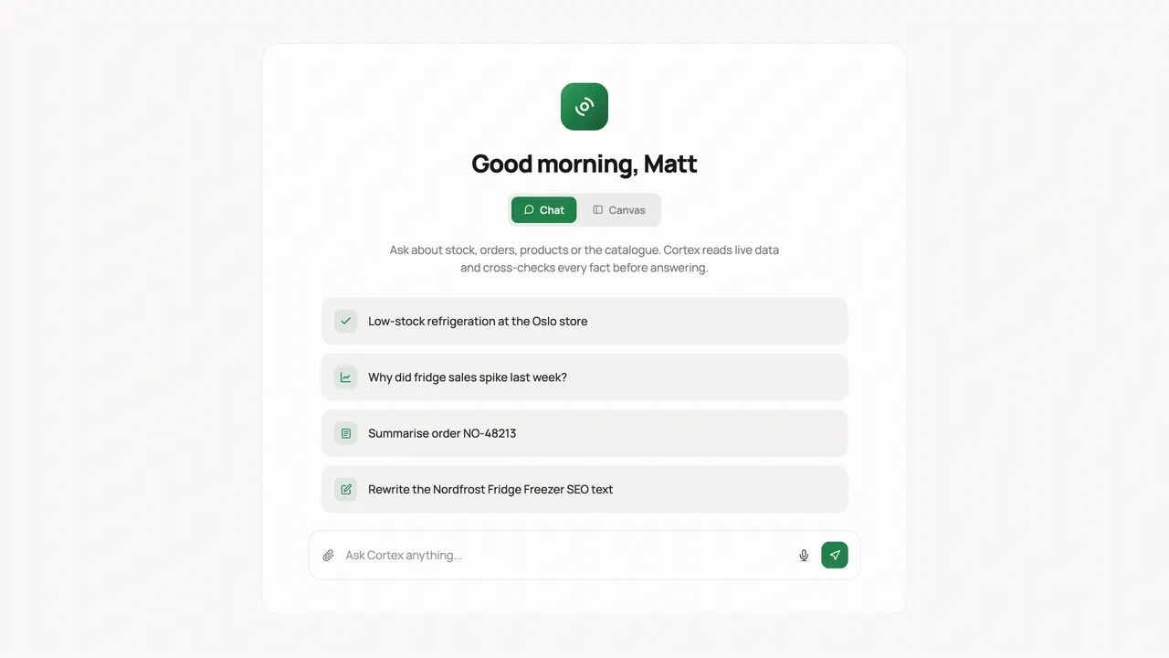 Product demo